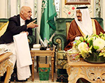 King Salman Receives Presidents  of Afghanistan, Gabon in Makkah